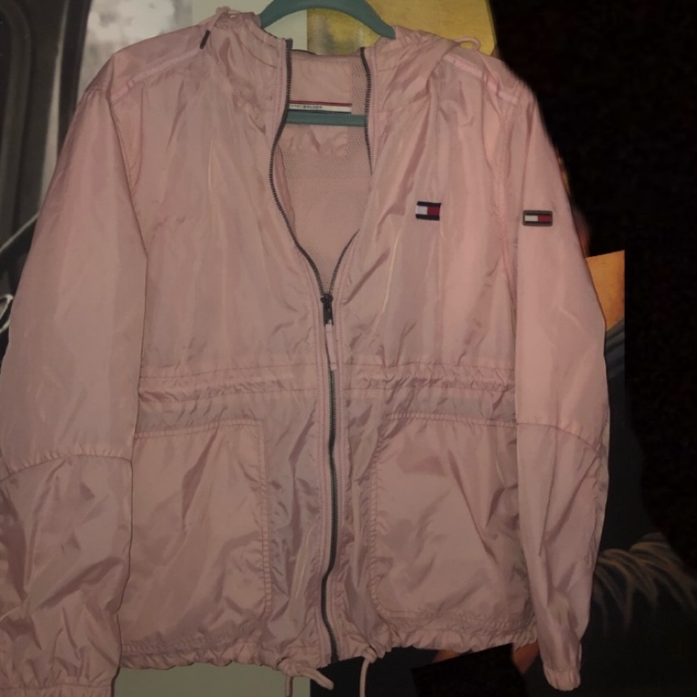 Tommy Hilfiger rain coat/ windbreaker